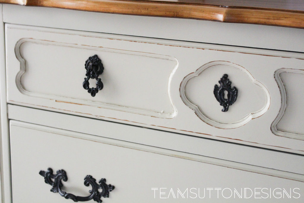 Painted French Provincial Hardware in Oil Rubbed bronze