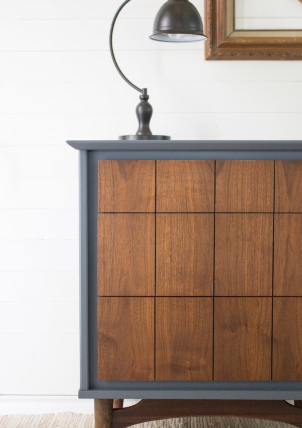 Mid Century Desk in Hurricane