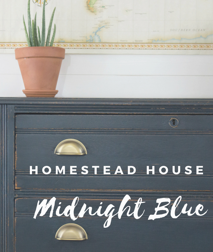 Homestead House Series Midnight Blue, Fusion Midnight Blue Dresser