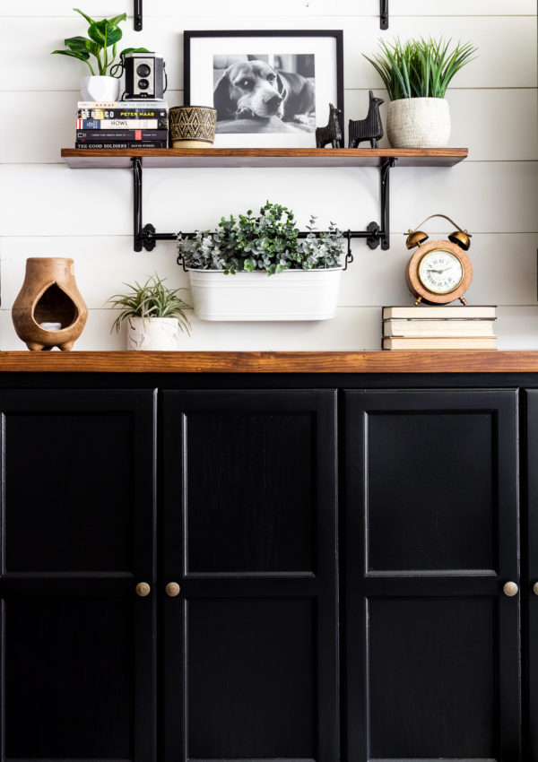 How to DIY Built-ins using Box Store Cabinets