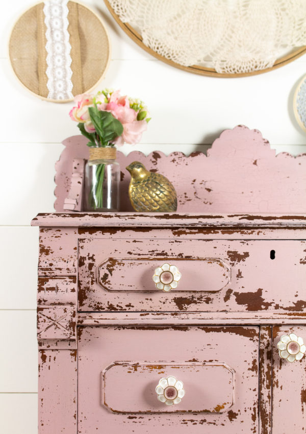 Petal Milk Paint Makes A Chippy Beauty