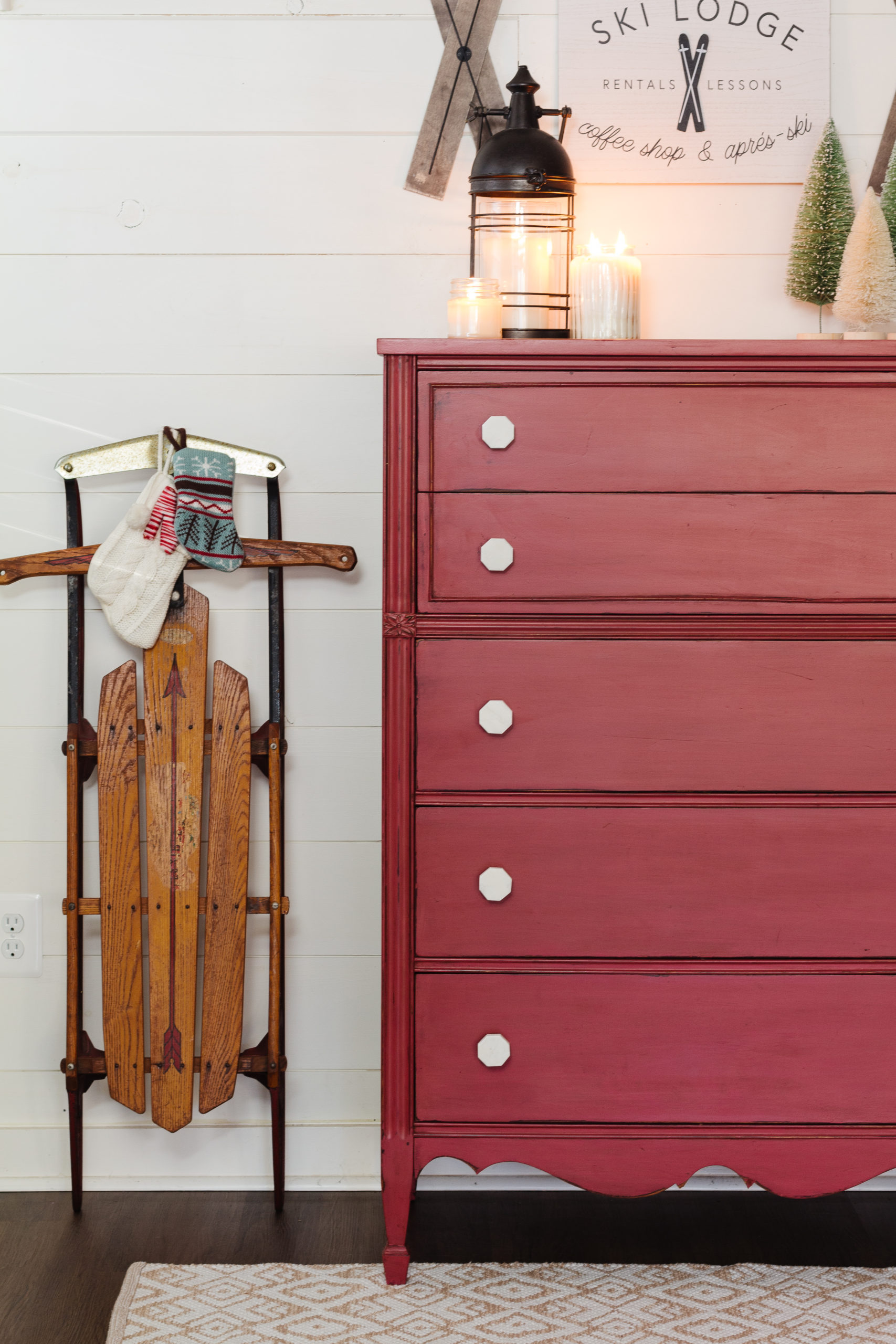 How to Distress an Antique Dresser using Milk Paint – Milk Paint by  Homestead House